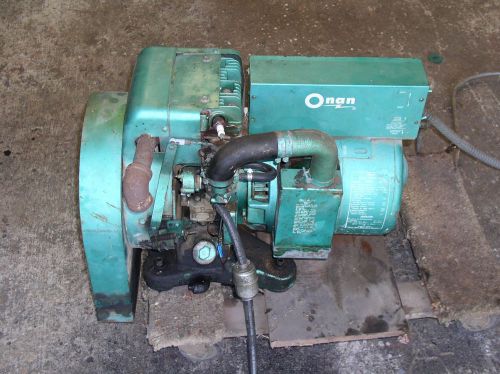 Onan generator  2.5 kw  rv &amp; marine,gasoline 1800 rpm no reserve for sale