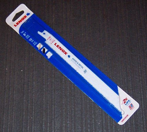 1 ea. Lenox 20581 810R 8&#034; 10TPI Reciprocating Bi-Metal Blades