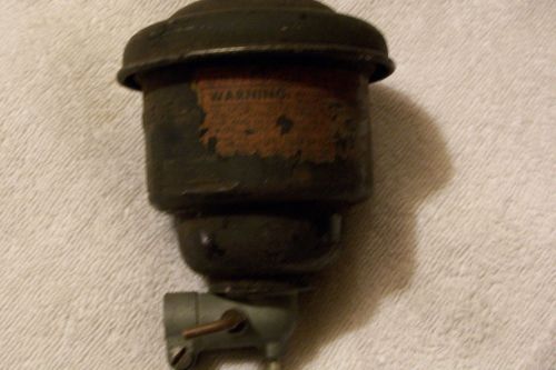 Antique briggs and stratton oil bath air filter 99023 with adapter# 99106 for sale