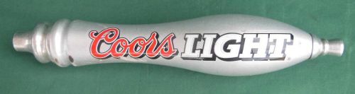 COORS LIGHT SILVER BULLET BEER TAP HANDLE KEG BAR KEGORATOR SHOTGUN STYLE