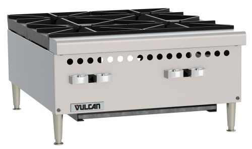 VULCAN VCRH24 MEDIUM DUTY 24&#034; FOUR BURNER COUNTERTOP HOT PLATE