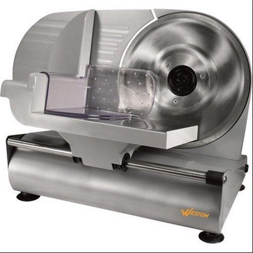 Heavy Duty Pro Food Slicer Stainless Steel Deli Meat Cheese Restaurant Kitchen