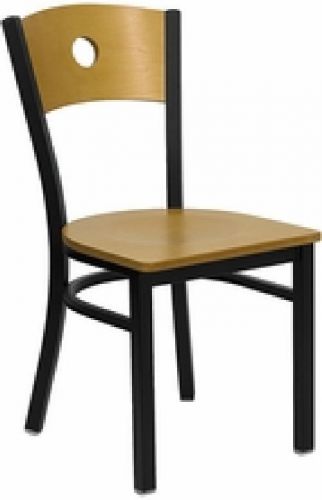 New metal designer cafe restaurant chairs w/ wood seat**** lot of 20 chairs**** for sale