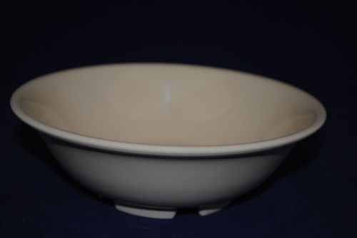 41 oz  US 5070 New 4 Dz Melamine 8&#034; Rimless  Bowl    (Tan)    NSF  Free Shipping