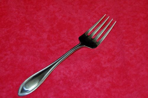 International American Bead, Stainless Serving Fork, Flatware; - Used