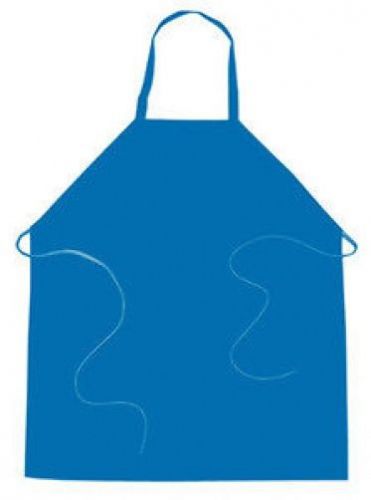 Adcraft BA-3423BU Cotton Twill Fabric Bib Apron 30&#034; x 34&#034; Blue