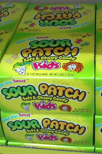 SOUR PATCH KIDS CANDY SUGAR SOUR SWEET CHEWY CANDY