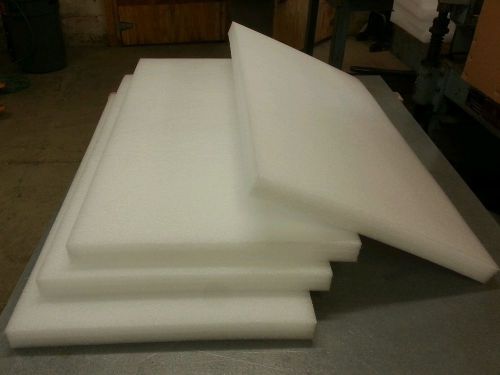 (4) 24&#034; x 48&#034; x 2&#034; POLYETHYLENE PLANK FOAM SHEETS, Density 1.7pcf PE, BEST PRICE