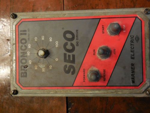 Seco Bronco 2 dc Drive Model 163