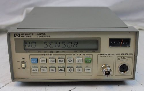 HP Agilent 437B RF Digital Power Meter 100kHz to 110 GHz