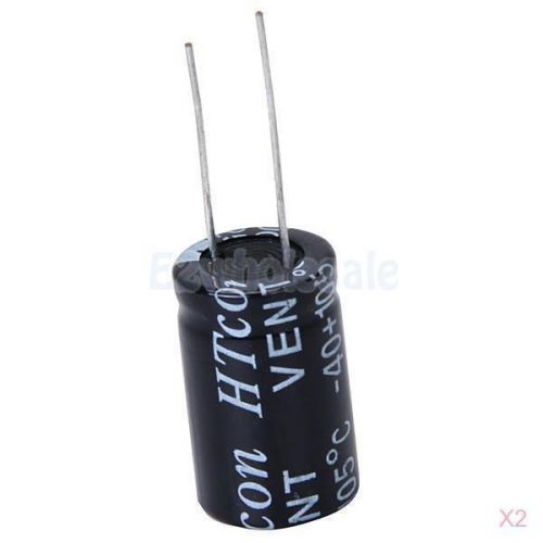 2pcs 25V 4700uF Radial lead Low ESR Impedance Electrolytic Capacitor Hi-Quality