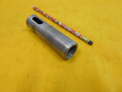 3 MORSE TAPER ID x 1 1/4&#034; OD TOOL HOLDER BUSHING drill turret lathe cnc socket