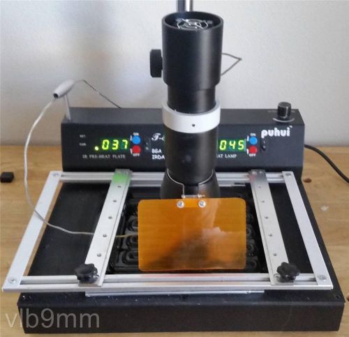 Puhui T-870A 2 IN 1 DIGITAL INFRARED BGA SMD REWORK REFLOW SOLDERING STATION