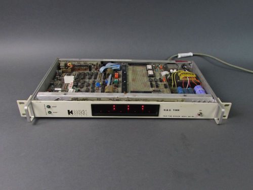 Kinemetrics Truetime 468-DC NBS Satellite Time Receiver / Clock