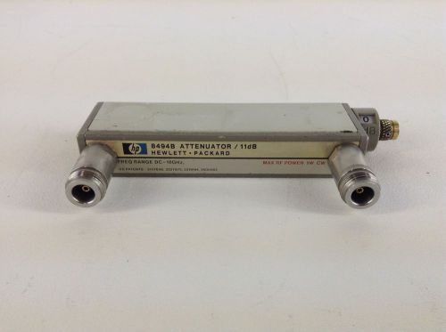 HP 8494B Attenuator / 11dB Freq. Range DC-18GHz