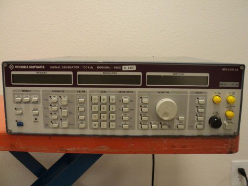 ROHDE &amp; SCHWARZ SMG SIGNAL GENERATOR 100kHZ-1000MHz