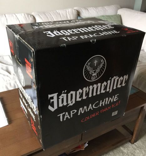 NEW in box 3 bottle Jagermeister Tap Machine un opened JEMUS Model Mancave Must
