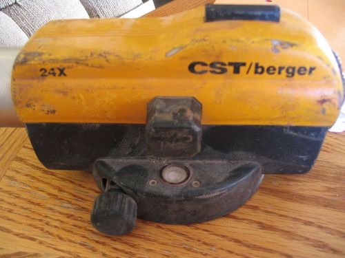 Cst/berger berger instruments sal 24x automatic level kit with tripod and rod... for sale