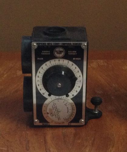 Vintage Hopkins Split Image Transit Level Hoppy Model G2 with Case &amp; reg card