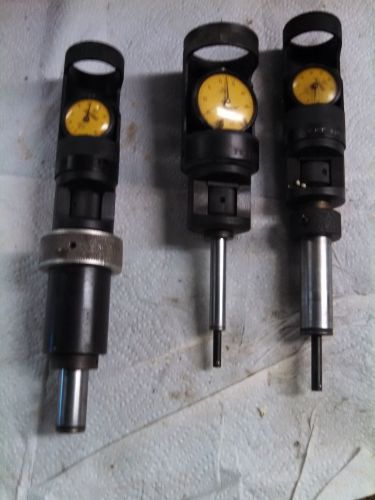 3 FEDERAL  GAGES  Dial indicators