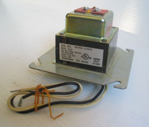 QSE EL154 E76967 8RA8 TRANSFORMER 120V 24V 56VA Class 2 &amp; 3 **NEW**