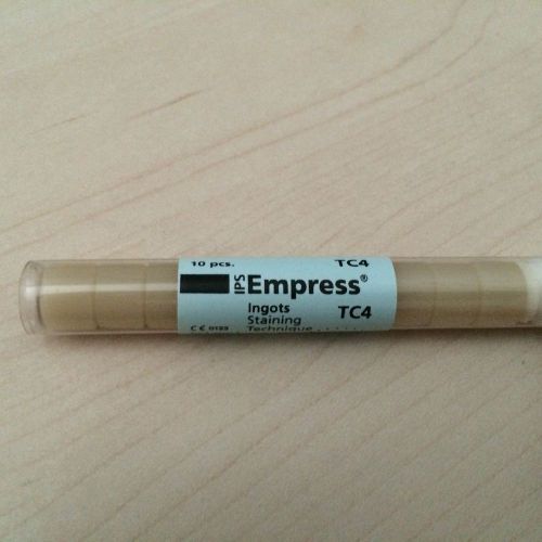 IPS Empress 2 Staining Technique TC4 Ivoclar Vivadent 10 Ingots NEW