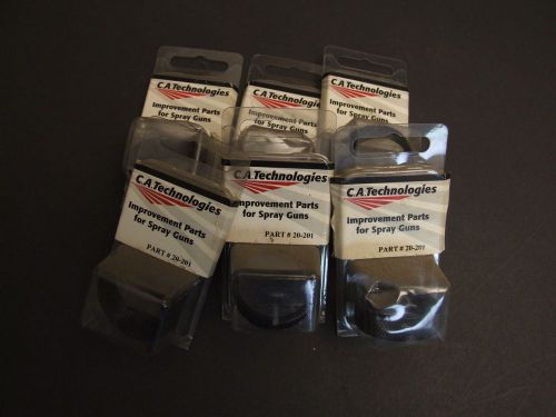 Binks style air nozzle retainer for Mach 1 HVLP paint spray gun 54-3531 lot of 6