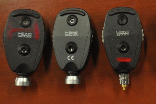 Heine Beta 200 Ophthalmoscope heads