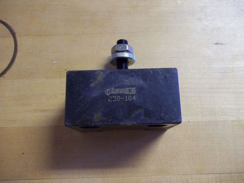 250-104 Phase II Boring Bar Quick-Change Tool Post Holder