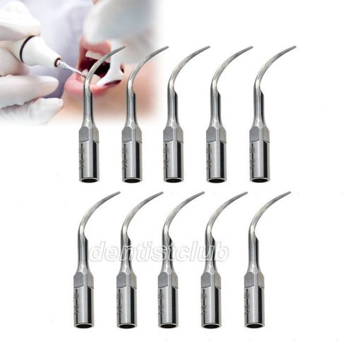 10pcs Dental Periodontics Tip P1 fit EMS woodpecker Ultrasonic Scaler Handpiece