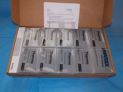 THERMO SCIENTIFIC MATRIX 8042, 1250UL PIPET TIPS 10 RACKS OF 96 STERILE