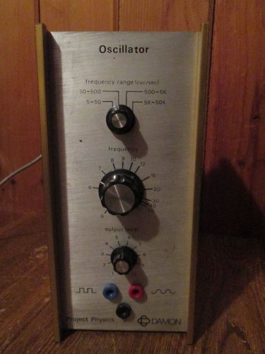 Vintage DAMON Project Physics OSCILLATOR 5K 50K