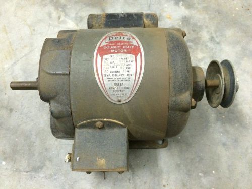 Delta 14&#034; Bandsaw Motor 1/3hp 1750rpm 120/240 28-290