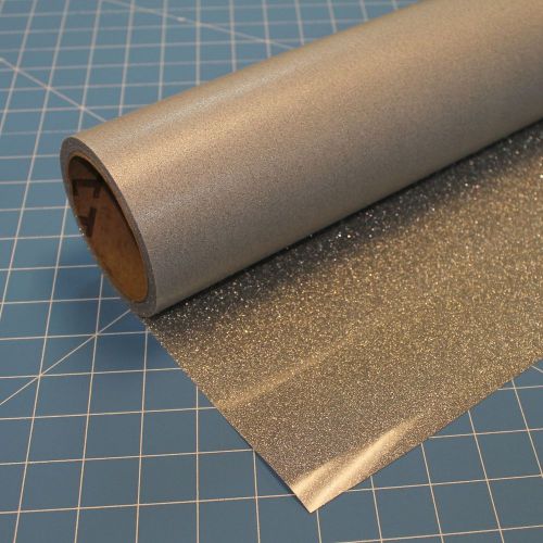 Thermoflex Glitterflex Ultra 19.5&#034; by 5 Feet  Silver Thermo Flex