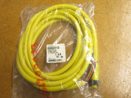 Brad Harrison 105000A01F120 5P Female Straight 12&#039; 16/5 AWG PVC Cord New