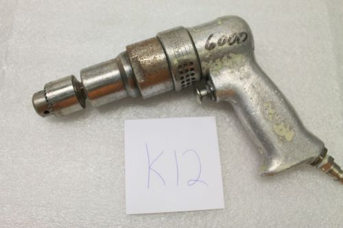 K12- rockwell tools 6000 rpm pneumatic air drill with 1/4&#034; jacobs chuck aircraft for sale