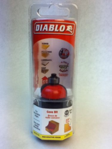 Diablo 3/8 in. radius cove router bit dr30104 610wp.5c for sale