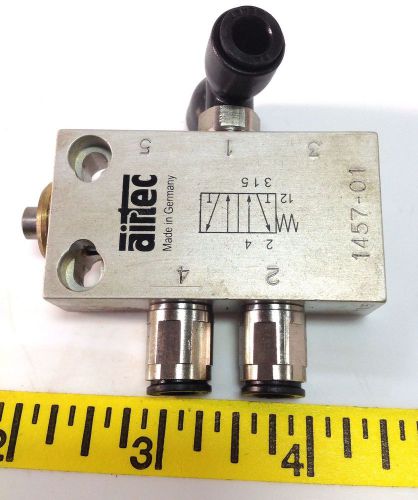 AIRTEC PNEUMATIC DIRECTIONAL VALVE 1457-01 101171