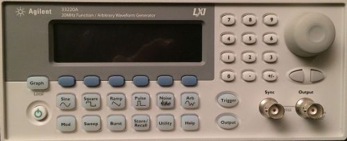 Agilent 33220A Function/Arbitrary Waveform Generator, 20MHz 30 day ROR