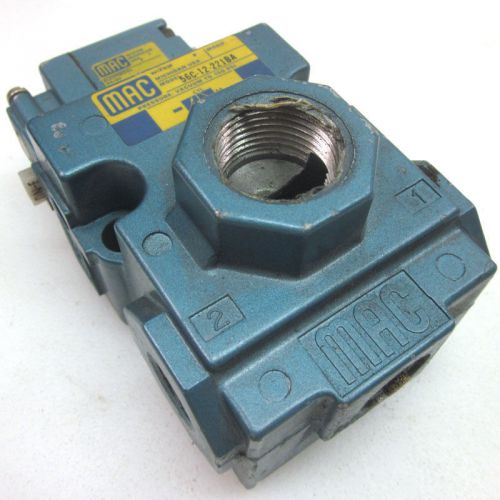 Mac valves 56c-12-221ba pneumatic valve 150-psi 24 vac coil vacuum to 150 psig for sale