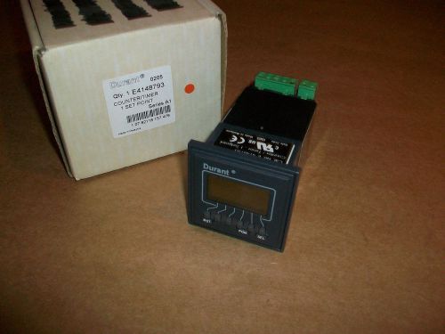 Durant Counter / Timer E 4148793   1 Setpoint     94-240vac   NEW