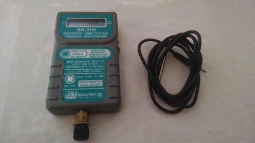 J/B Industries SH-31N  SUPERHEAT, SUBCOOLING, PRESSURE, TEMPERATURE METER