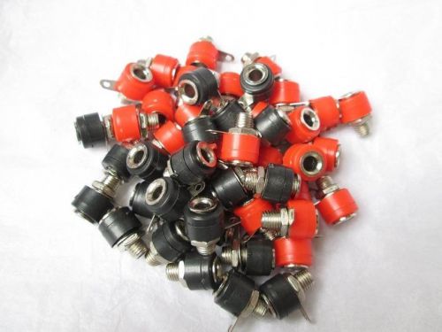 50pcs high quality 4mm banana socket jack for banana plug for sale