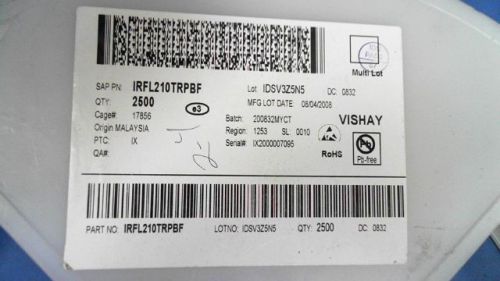 35-PCS N-CHANNEL 200V 960MA VISHAY IRFL210TRPBF 210 IRFL210