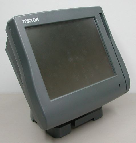 Micros Workstation 4 WS4 System Unit w/ Stand POS Touchscreen Terminal