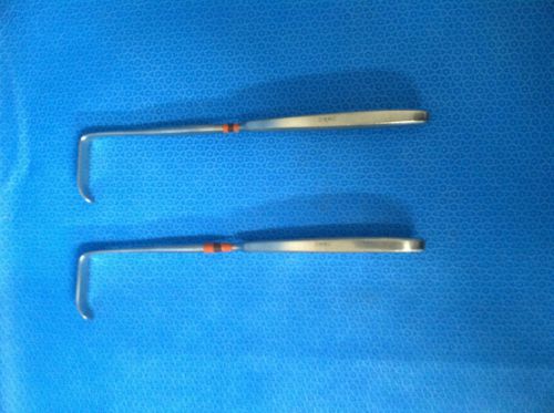 Codman 50-425 (x2) Langenbeck Retractor 8 1/4&#034;