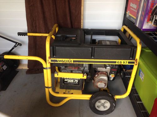 Wacker GS9.7 Generator