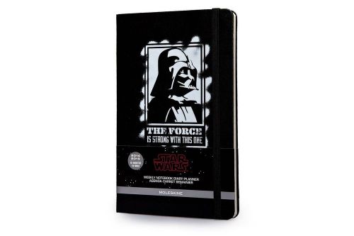 Moleskine Weekly Notebook Planner Black Star Wars 2014-2015 978-88-6732-334-0