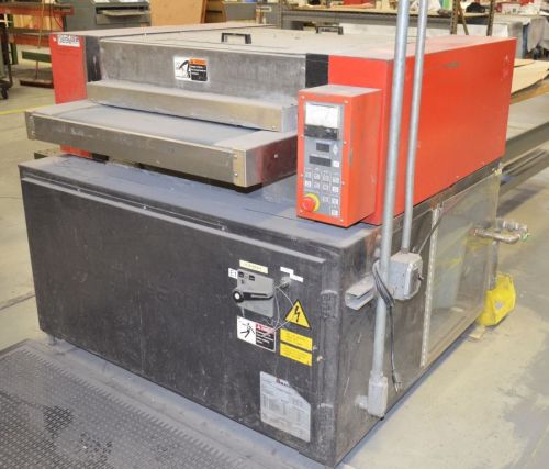 Amada ibt610 wet/dry deburring machine timesaver  belt sander 24in finishing for sale