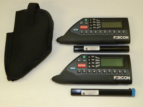 PERCON Pocket Reader, 128 K, 30-001-00, Portable Terminal (UNTESTED 2 UNITS) PSC